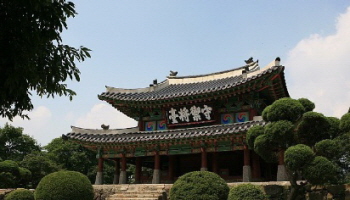 남한산성내 수어장대 전경