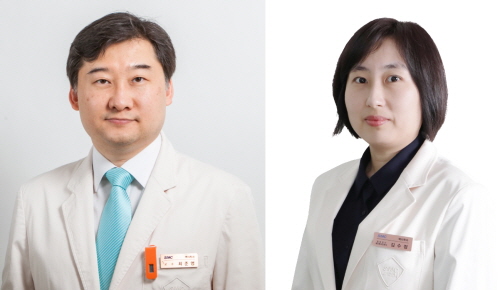 최준영 성균관대 삼성서울병원 핵의학과 교수(왼쪽)와 김수정 성균관대 강북삼성병원 핵의학과 임상강사